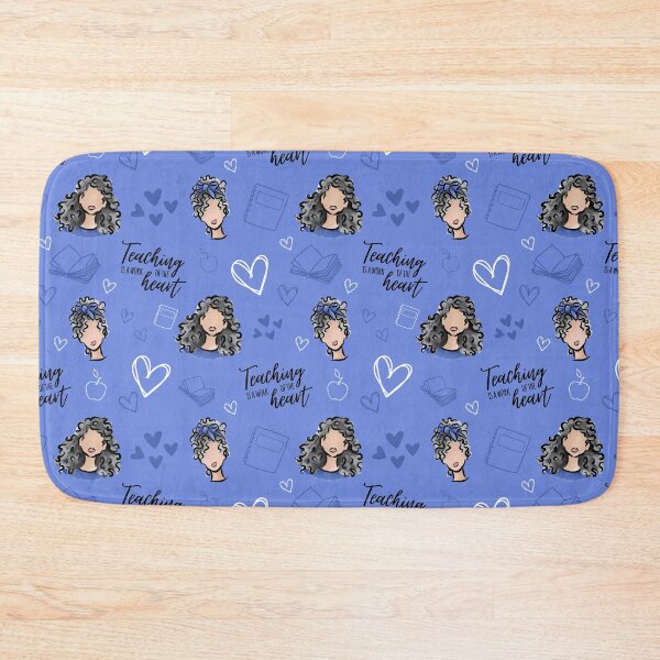 Item preview, Teaching is a Work of the Heart (Gray) designed and sold by Curly-Cuties.