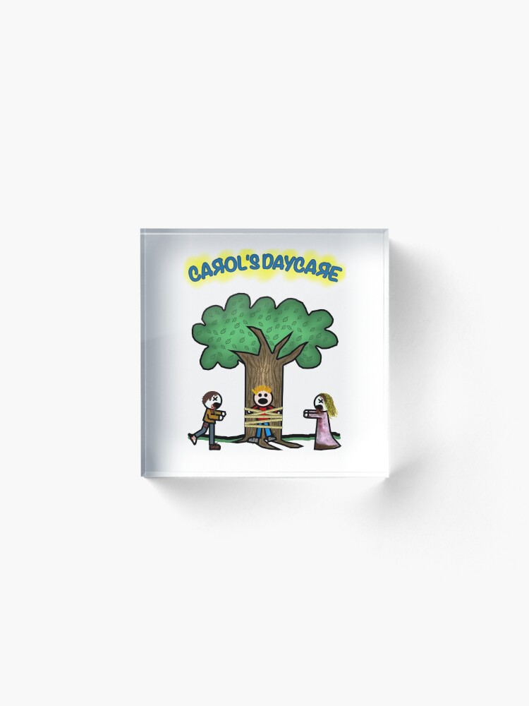 Alternate view of Carol's Daycare Inspired by The Walking Dead Acrylic Block