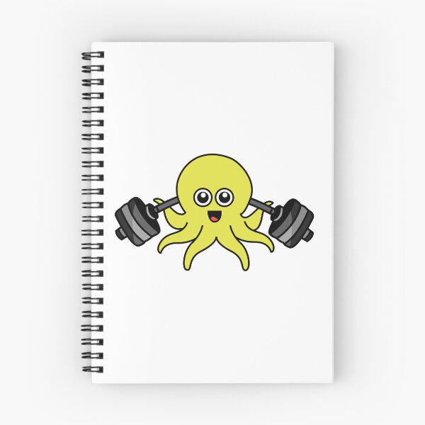 Item preview, Octopia-art weightlifting drawing designed and sold by Blondiabshop.
