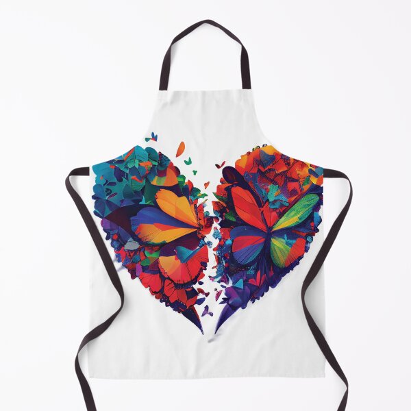 Item preview, Colorful butterflies heart designed and sold by DGtaLrtcom.