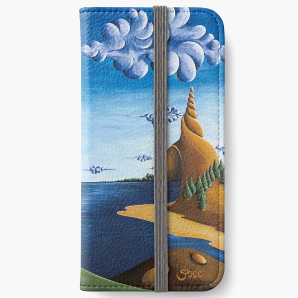 Tale of Carrots - Original Art from Shee - Surreal Worlds iPhone Wallet