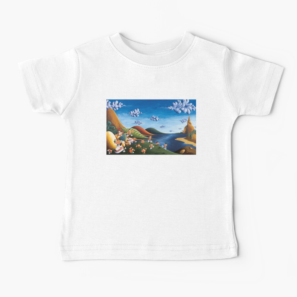 Tale of Carrots - Original Art from Shee - Surreal Worlds Baby T-Shirt