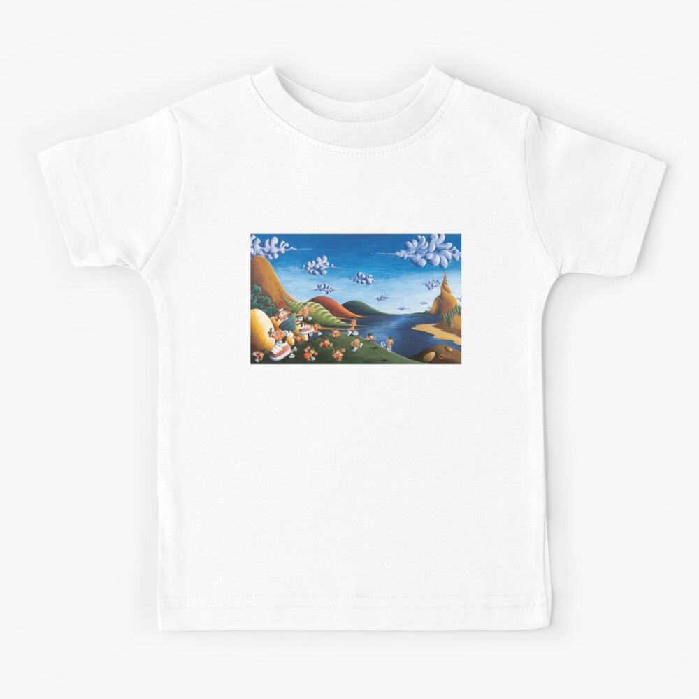 Tale of Carrots - Original Art from Shee - Surreal Worlds Kids T-Shirt