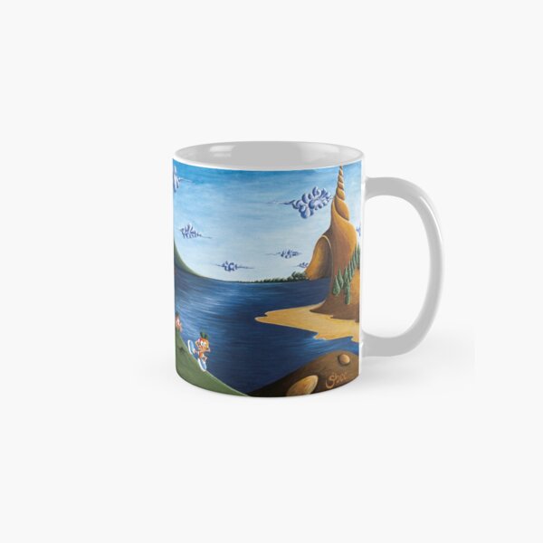 Tale of Carrots - Original Art from Shee - Surreal Worlds Classic Mug