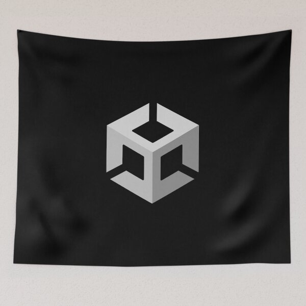 Item preview, Unity 3D engine logo | gamedev designed and sold by pavlushkaaaaaa.
