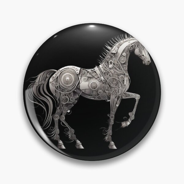 Item preview, Pferd Cartoon Mechanik designed and sold by sbachstroem.