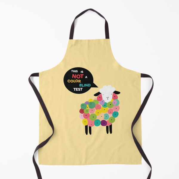 Item preview, Cute Sheep Design | Color BlindTest | Colorful Sheep with Circles | Fun Graphic Design | Quirky Animal Art | Colorful Animal Illustration | Animal Design designed and sold by ArtPowTech.