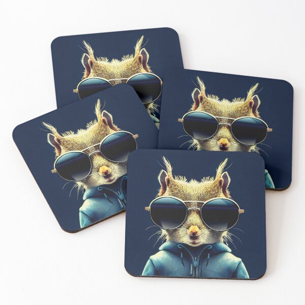 Item preview, a picture of a raccoon wearing sunglasses and a hoodie designed and sold by DesignAtYO.