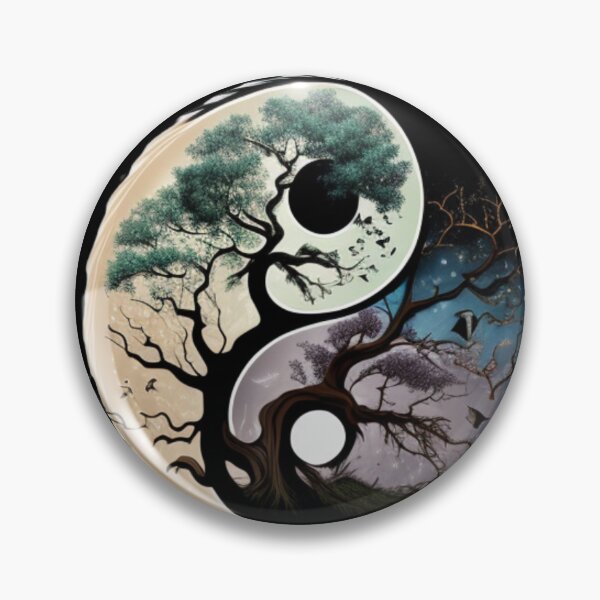 Item preview, Tree of Life Yin Yang designed and sold by pozar.