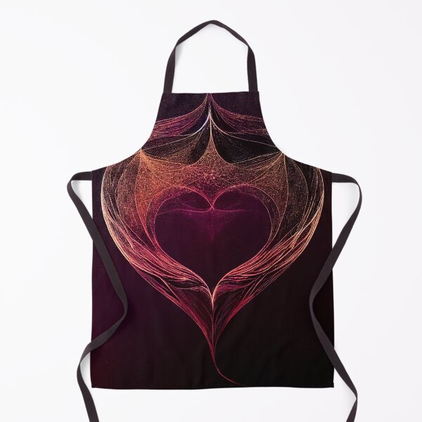 Item preview, a picture of a heart shaped object on a dark background designed and sold by DesignAtYO.