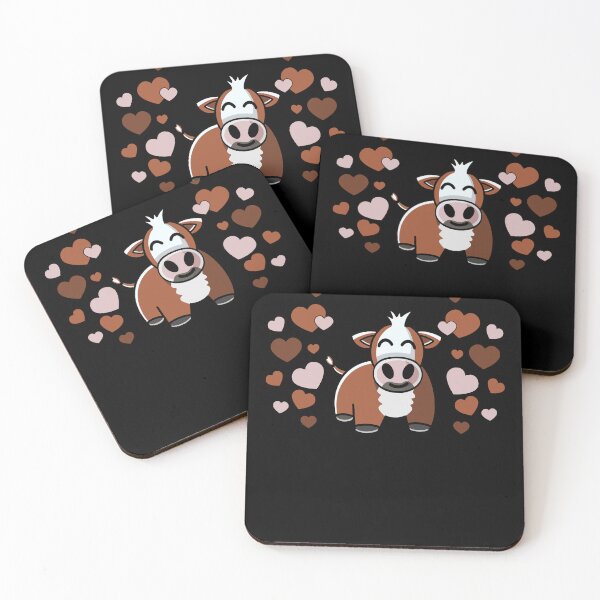Item preview, Hereford Cow Surrounded By Hearts designed and sold by eternallygifted.