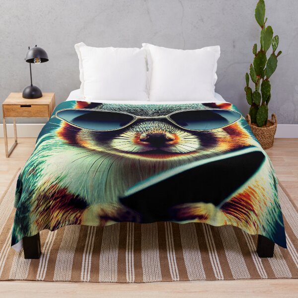 Item preview, a squirrel wearing sunglasses and reading a book designed and sold by DesignAtYO.