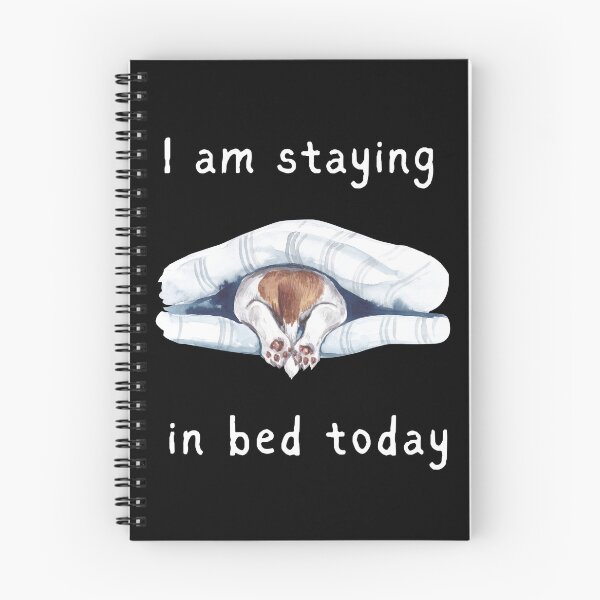 Item preview, I am staying in bed today designed and sold by Forever-gifts.