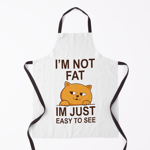 Item preview, i'm not fat im just easy to see designed and sold by Green ★★★★★.