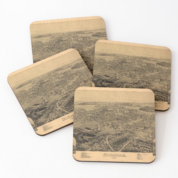 Item preview, Dunmore, Pennsylvania (1892) designed and sold by allhistory.