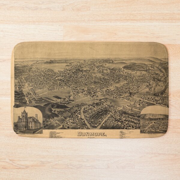 Item preview, Dunmore, Pennsylvania (1892) designed and sold by allhistory.