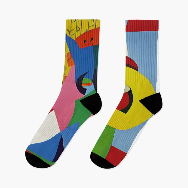 Item preview, Creative and Colorful Cubist Artwork, Geometric Shapes, Contemporary Design designed and sold by syncscollective.