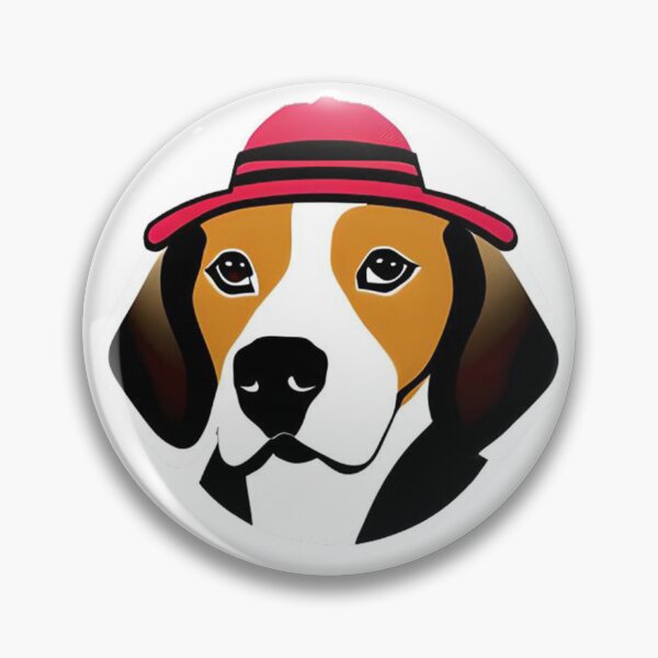 Item preview, Classy Beagle Red Hat designed and sold by Made-by-Ray.