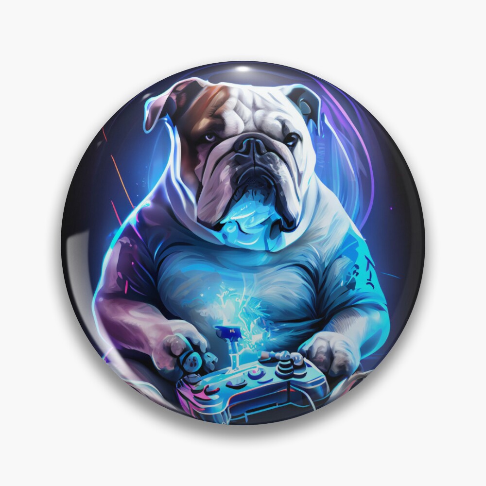 French Bulldog Pin the Dog Tag on the Dog Game