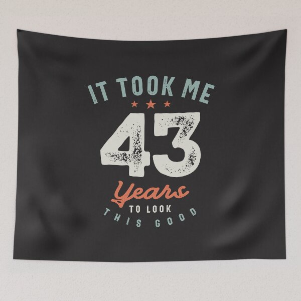 Item preview, 43 Birthday Funny 43 Years Old designed and sold by cidolopez.