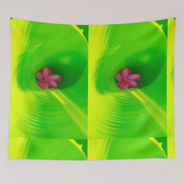 Item preview, Plumeria Inside Banana Leaf designed and sold by Jettymoon.