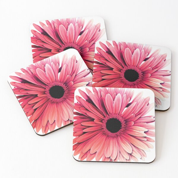 Item preview, a large pink flower with a black center designed and sold by DesignAtYO.
