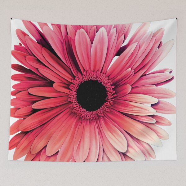 Item preview, a large pink flower with a black center designed and sold by DesignAtYO.