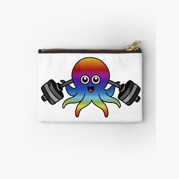 Item preview, Octopia-art weightlifting drawing designed and sold by Blondiabshop.