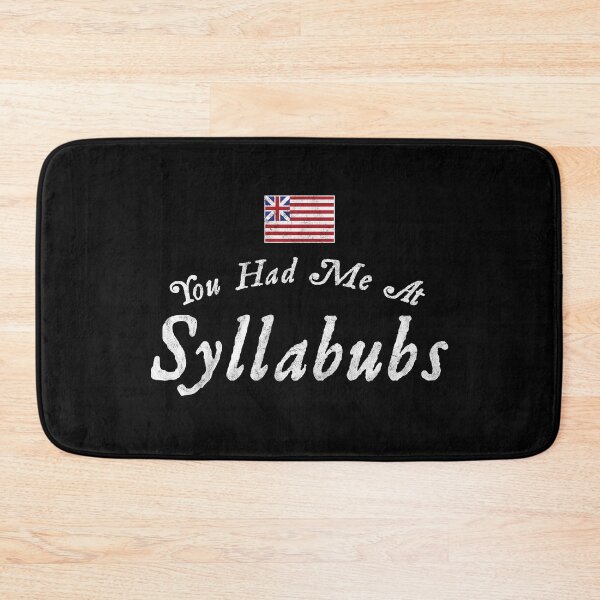 Item preview, You Had Me At Syllabubs Old Font designed and sold by twHistory.