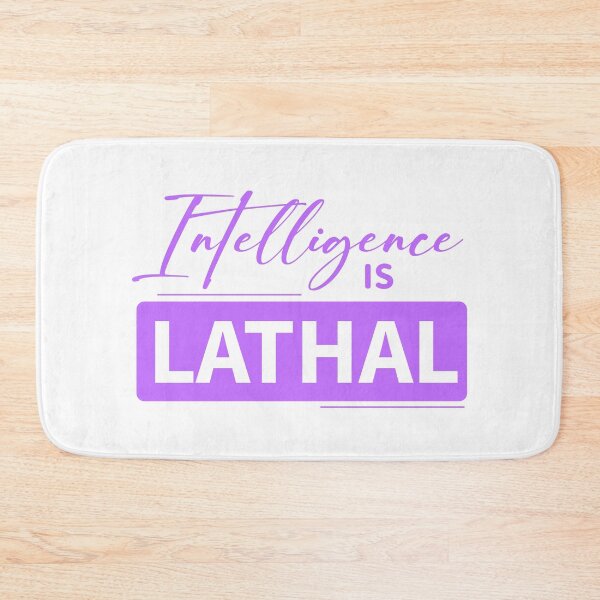 Item preview, Intelligence Is Lethal designed and sold by Stag's PK.