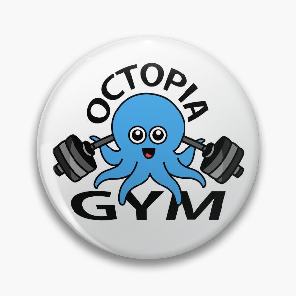 Item preview, Octopia-art Octopia Gym drawing designed and sold by Blondiabshop.