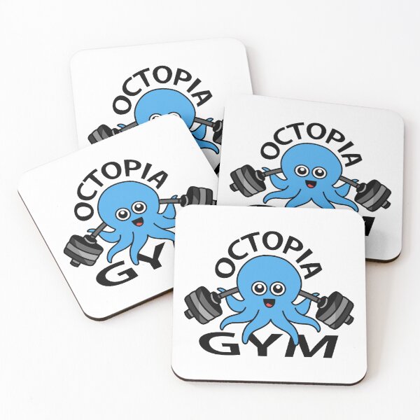 Item preview, Octopia-art Octopia Gym drawing designed and sold by Blondiabshop.