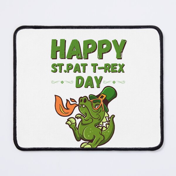Item preview, Happy St Pat Trex Day Dino St Patricks Day Kids Toddler Boys  designed and sold by Anton Ashraf.