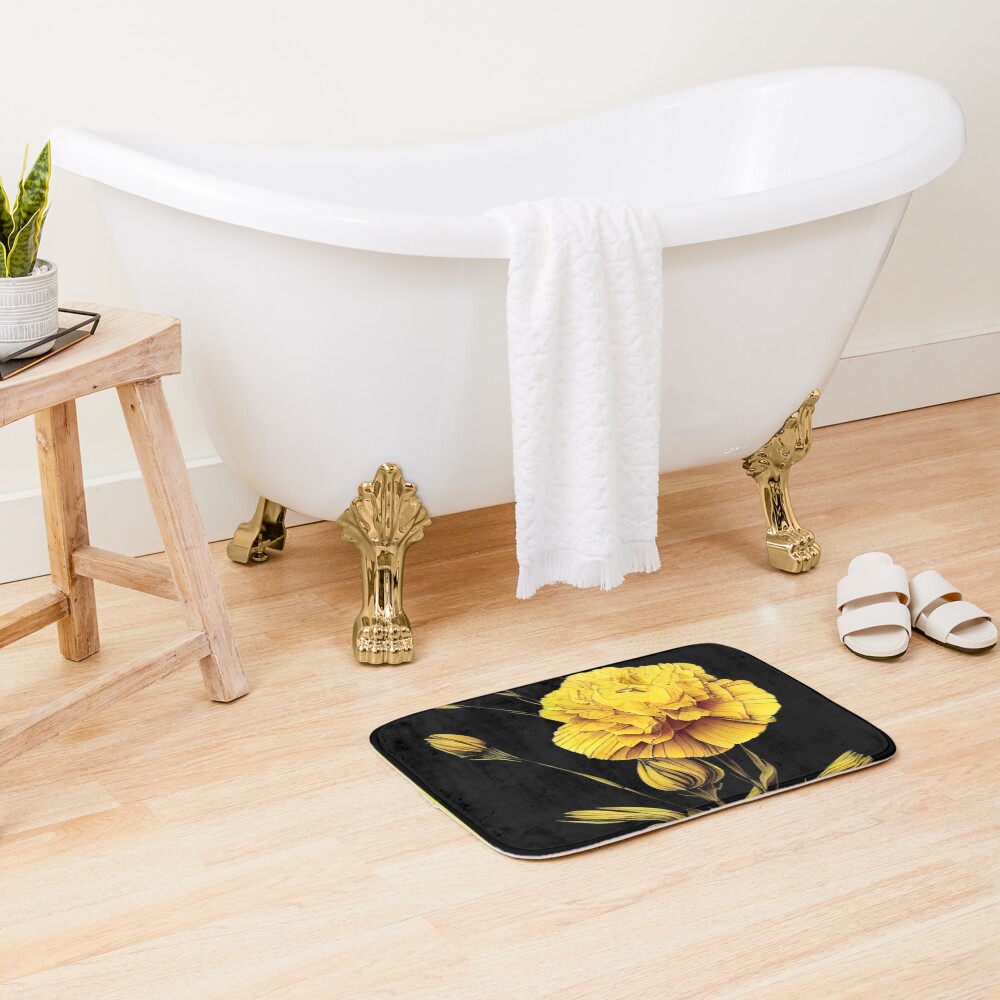 Vista previa del artículo con la obra «Alfombra de baño», diseñado y vendido por DesignAtYO.