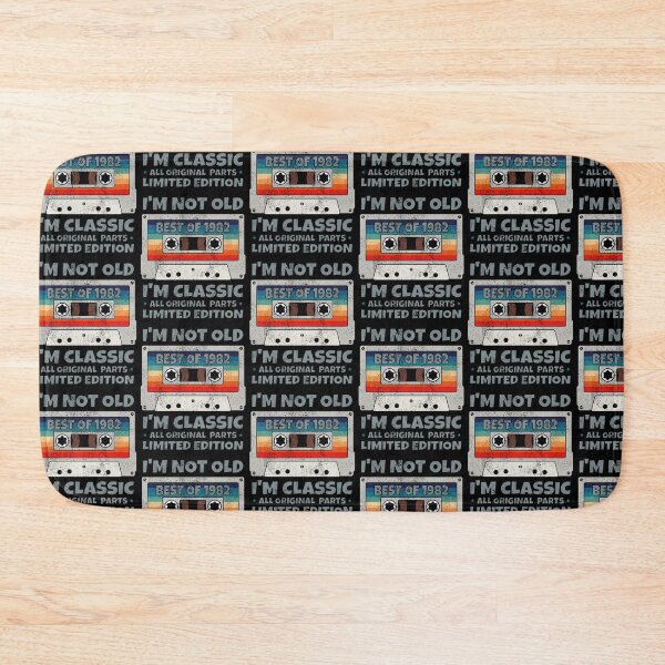 Item preview, VINTAGE BEST OF 1982 ALL ORIGINAL PARTS LIMITED EDITION RETRO FUNNY DISTRESSED CASSETTE BIRTHDAY GIFT designed and sold by Kipcio.