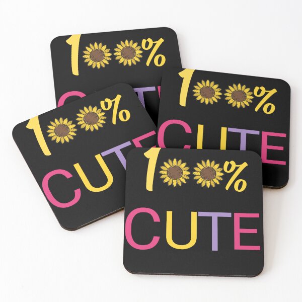 Item preview, one hundred percent cute, sunflower  designed and sold by fattim3.