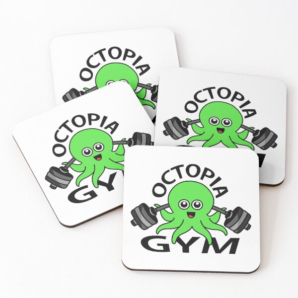 Item preview, Octopia-art Octopia Gym drawing designed and sold by Blondiabshop.