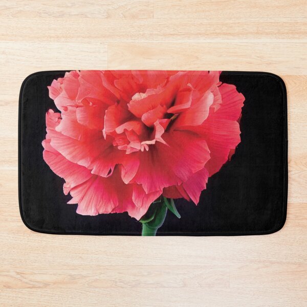Item preview, a red flower with a black background designed and sold by DesignAtYO.