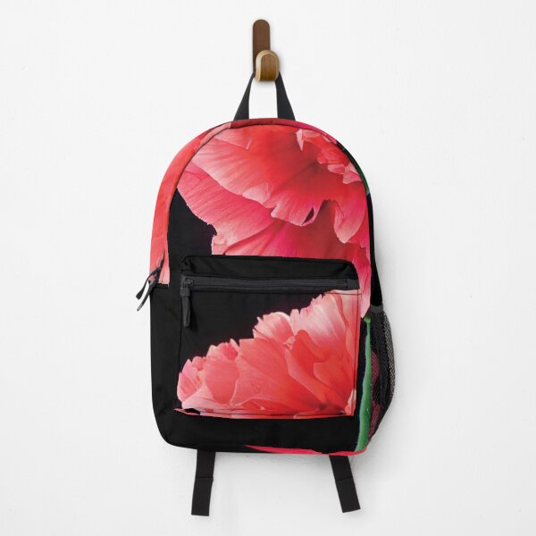 Item preview, a red flower with a black background designed and sold by DesignAtYO.