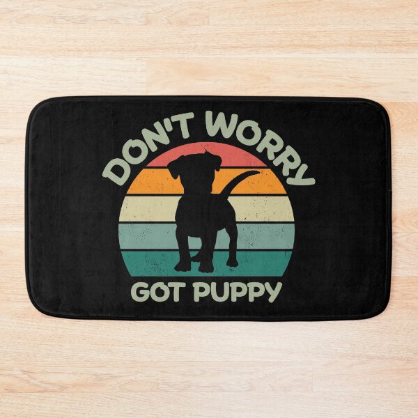 Item preview, Don't Worry Got Puppy Parody (Puppy Silhouette) designed and sold by douglasnorth321.