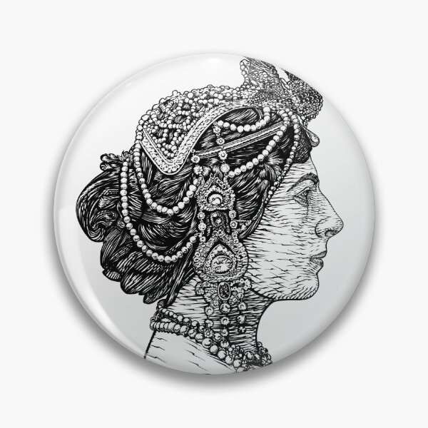 Item preview, MATA HARI ink portrait .1 designed and sold by lautir.