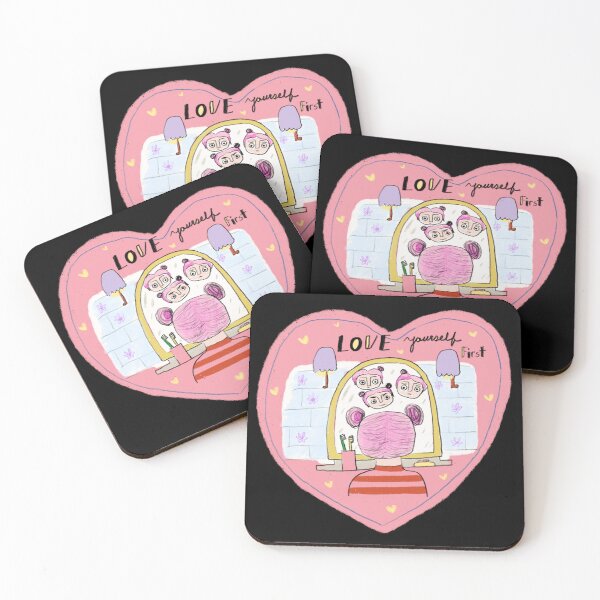 Item preview, Love yourself first Illustration designed and sold by luxelle2k.