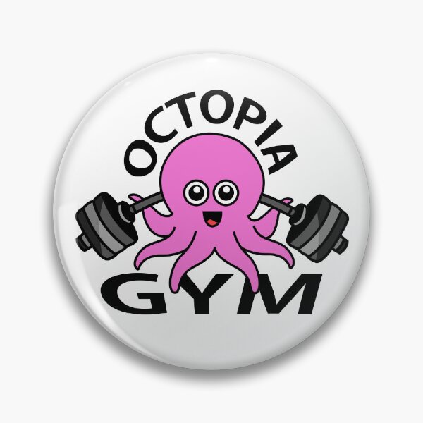 Item preview, Octopia-art Octopia Gym drawing designed and sold by Blondiabshop.