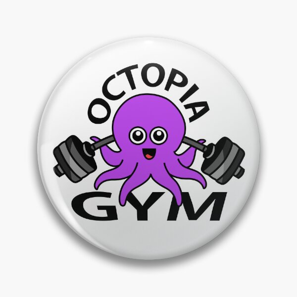 Item preview, Octopia-art Octopia Gym drawing designed and sold by Blondiabshop.
