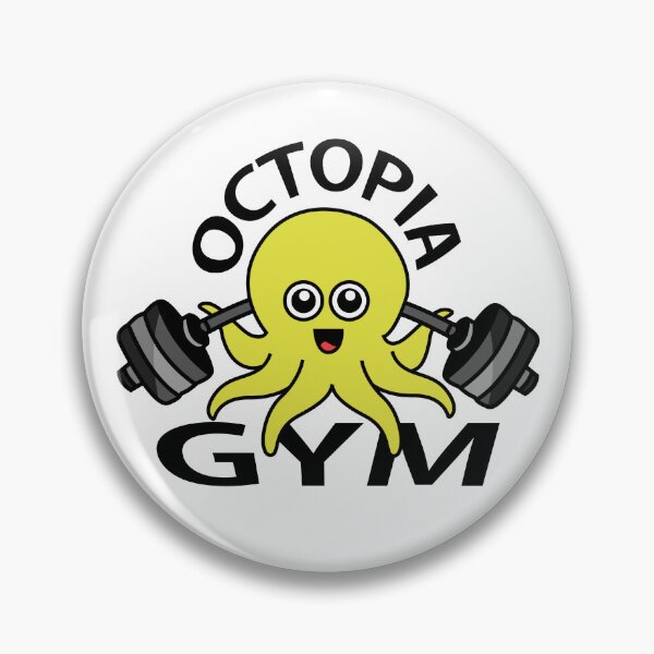Item preview, Octopia-art Octopia Gym drawing designed and sold by Blondiabshop.