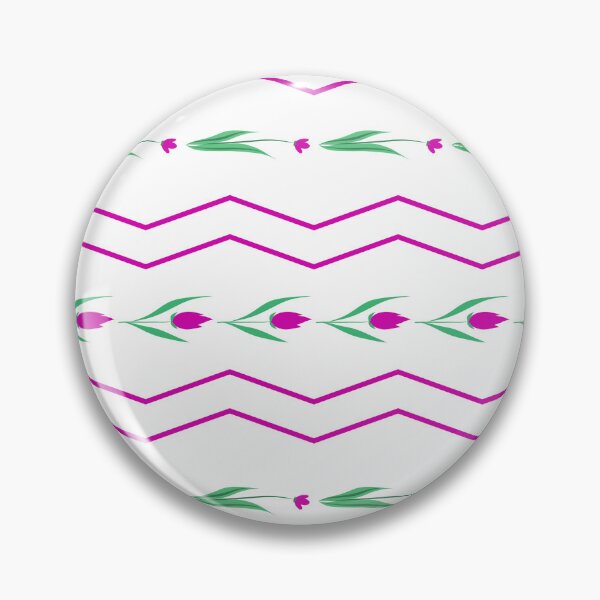 Item preview, Magenta Chevron with flowers designed and sold by MaresaIm.