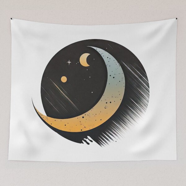 Item preview,  Half Moon stars designed and sold by Sintivastore.