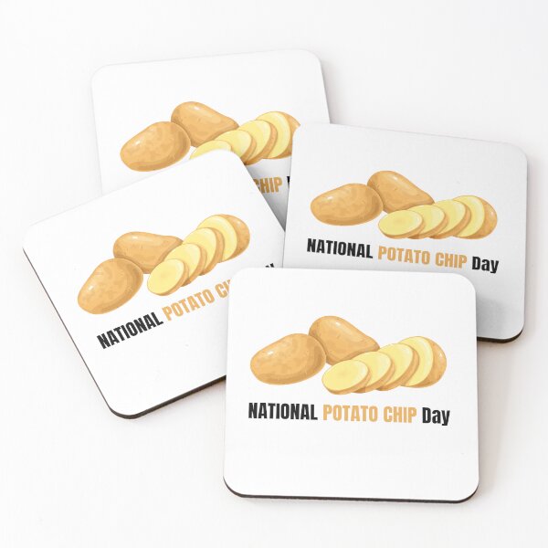 Item preview, national potato chip day 2023 designed and sold by xkiyal Art.