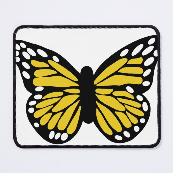 Item preview, Yellow Monarch Butterfly designed and sold by Leafpig.