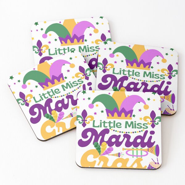 Artikelvorschau, Little Miss Mardi Gras, cooles Design für Fasching entworfen und verkauft von Sun Rise.